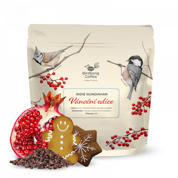 Specialty coffee BirdSong Coffee India GUNDIKHAN - Christmas edition