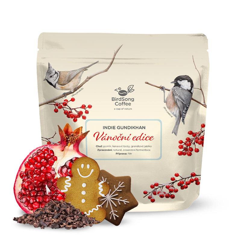 Specialty coffee BirdSong Coffee India GUNDIKHAN - Christmas edition