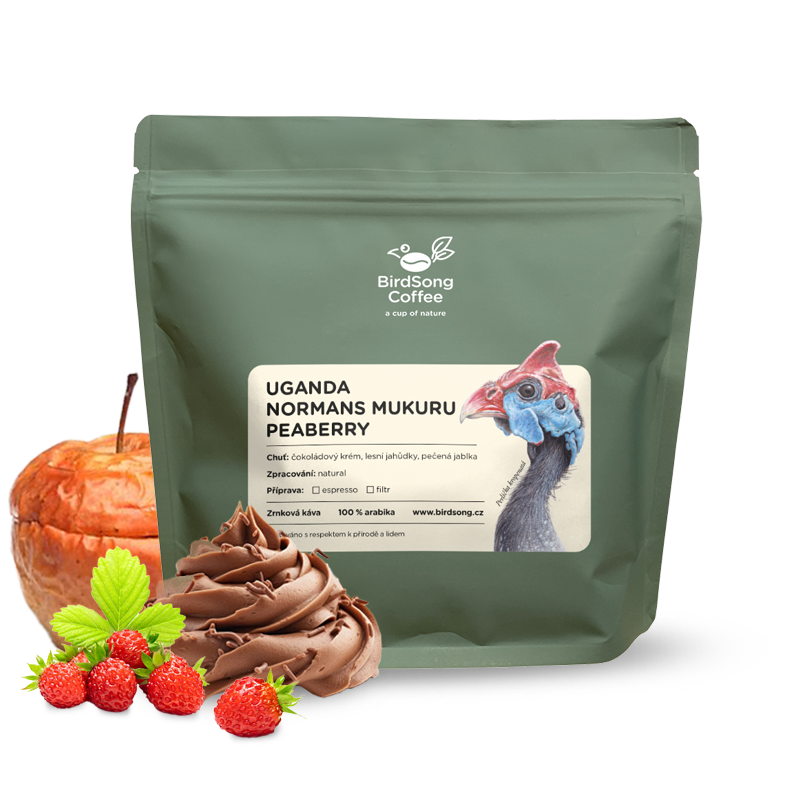 Specialty coffee BirdSong Coffee Uganda NORMANS MUKURU - Peaberry