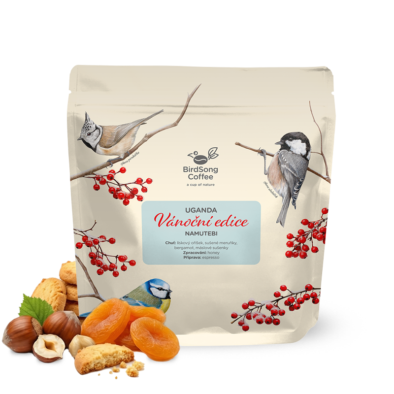 Specialty coffee BirdSong Coffee Uganda NAMUTEBI - Limited Christmas edition for espresso