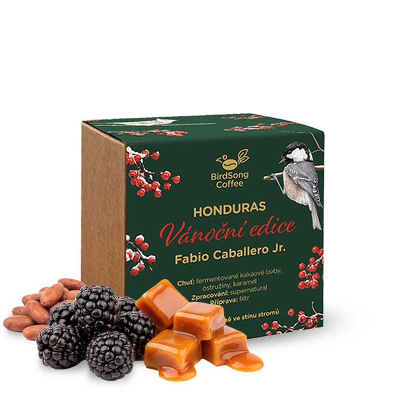 Specialty coffee BirdSong Coffee Honduras FABIO CABALLERO JR. - Christmas Limited Edition - 200g