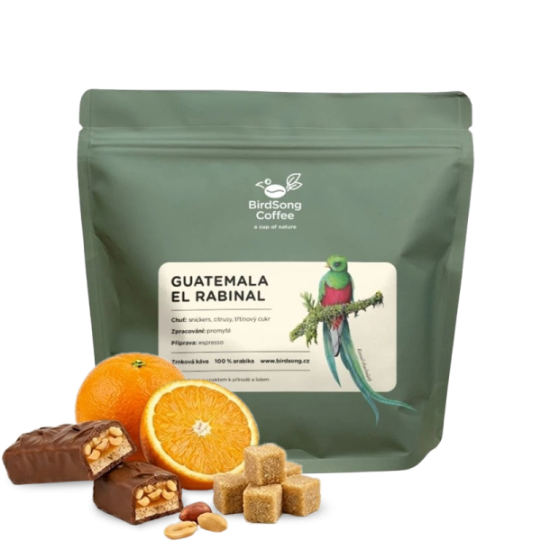 Specialty coffee BirdSong Coffee Guatemala EL RABINAL - espresso