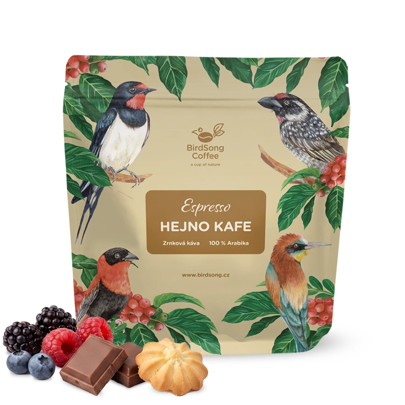 Specialty coffee BirdSong Coffee Ethiopia HEJNO KAFE - espresso