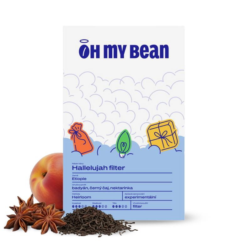 Specialty coffee Oh My Bean Roastery HALLELUJAH filter - Christmas limited edition 150g