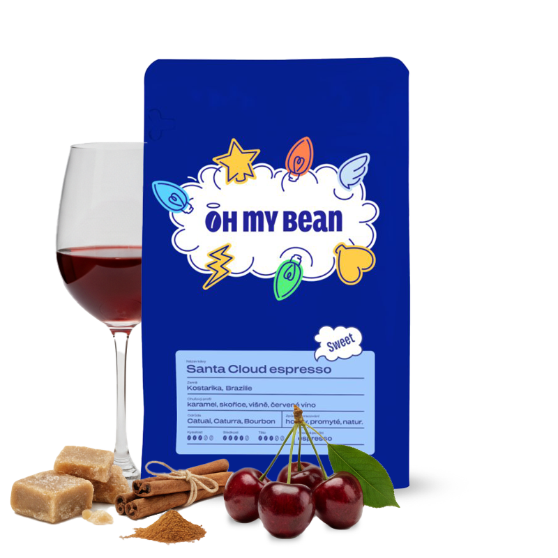 Specialty coffee Oh My Bean Roastery SANTA CLOUD espresso - Christmas limited edition