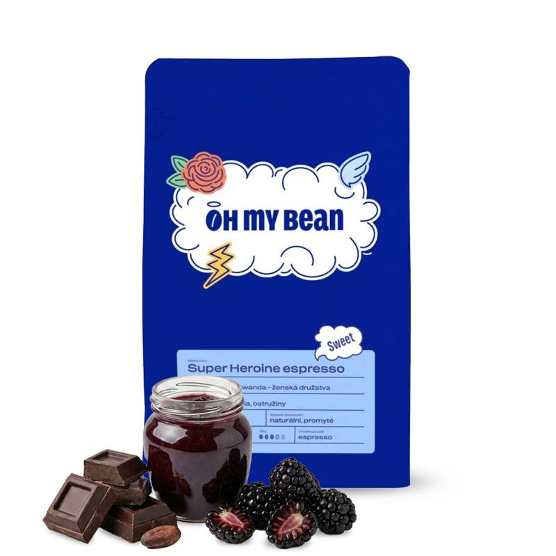Specialty coffee Oh My Bean Roastery SUPER HEROINE ESPRESSO blend