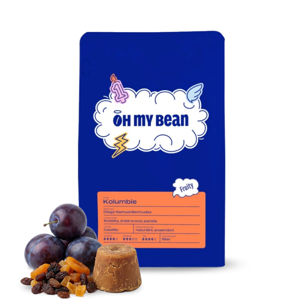 Specialty coffee Oh My Bean Roastery Colombia DIEGO BERMUDEZ - Birthday Espresso