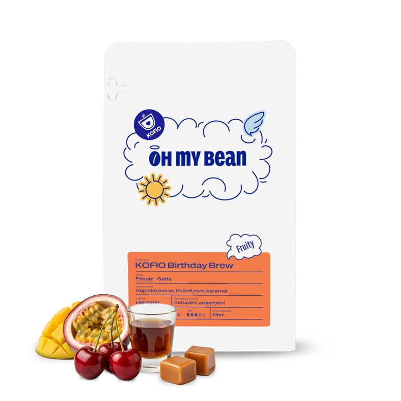 Specialty coffee Oh My Bean Roastery Ethiopia GATTA - Kofio Birthday Brew - 200g