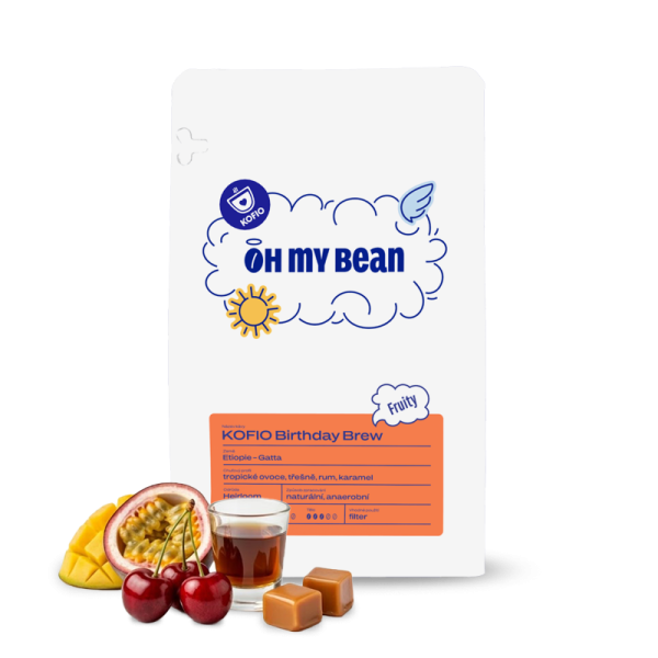 Specialty coffee Oh My Bean Roastery Ethiopia GATTA - Kofio Birthday Brew - 200g