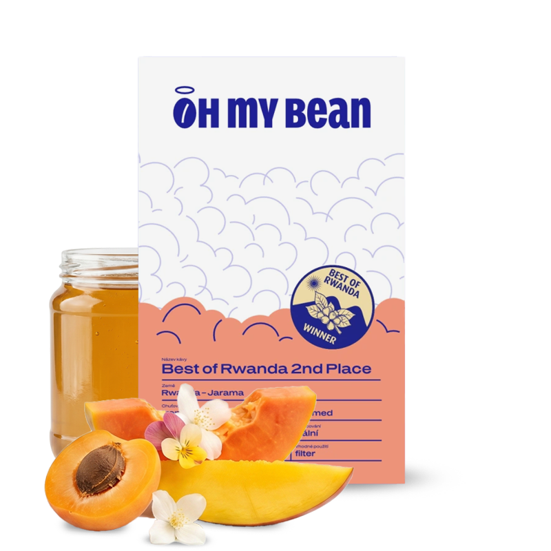 Specialty coffee Oh My Bean Roastery Rwanda JARAMA - Best of Rwanda, 2nd Place - 150g