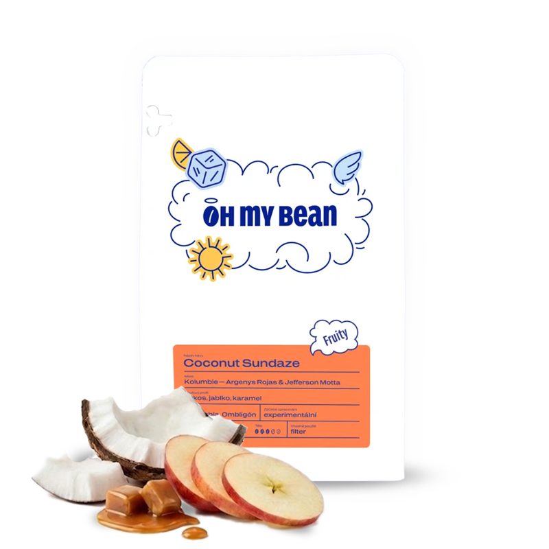 Specialty coffee Oh My Bean Roastery Colombia COCONUT SUNDAZE - Summer Limited Edition - 200g