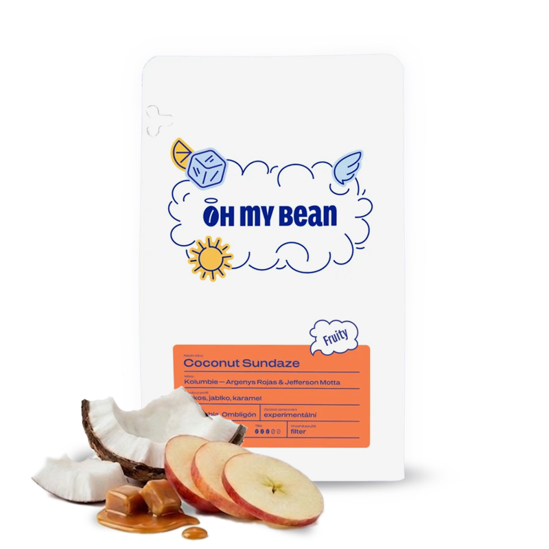 Specialty coffee Oh My Bean Roastery Colombia COCONUT SUNDAZE - Summer Limited Edition - 200g