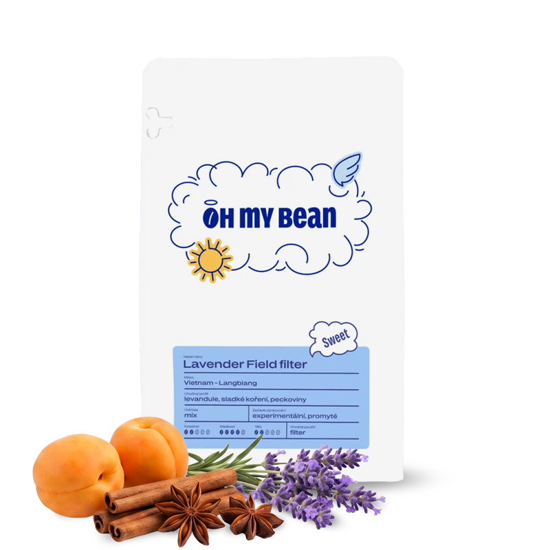 Specialty coffee Oh My Bean Roastery Vietnam LAVENDER FIELD
