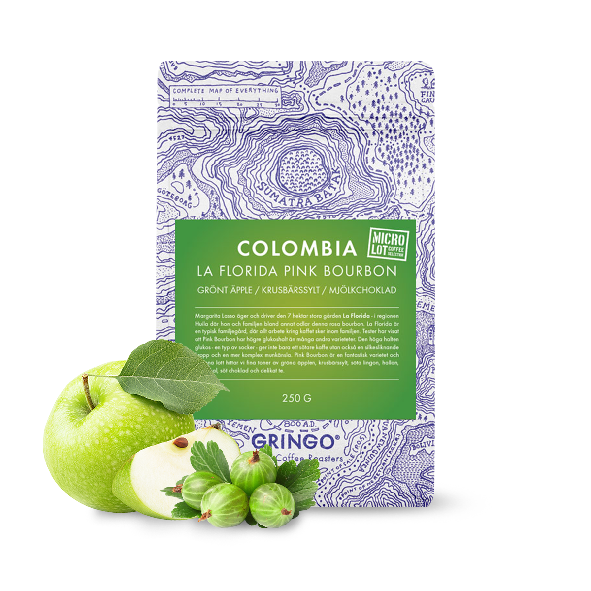 Specialty coffee Gringo Nordic Colombia LA FLORIDA - pink bourbon