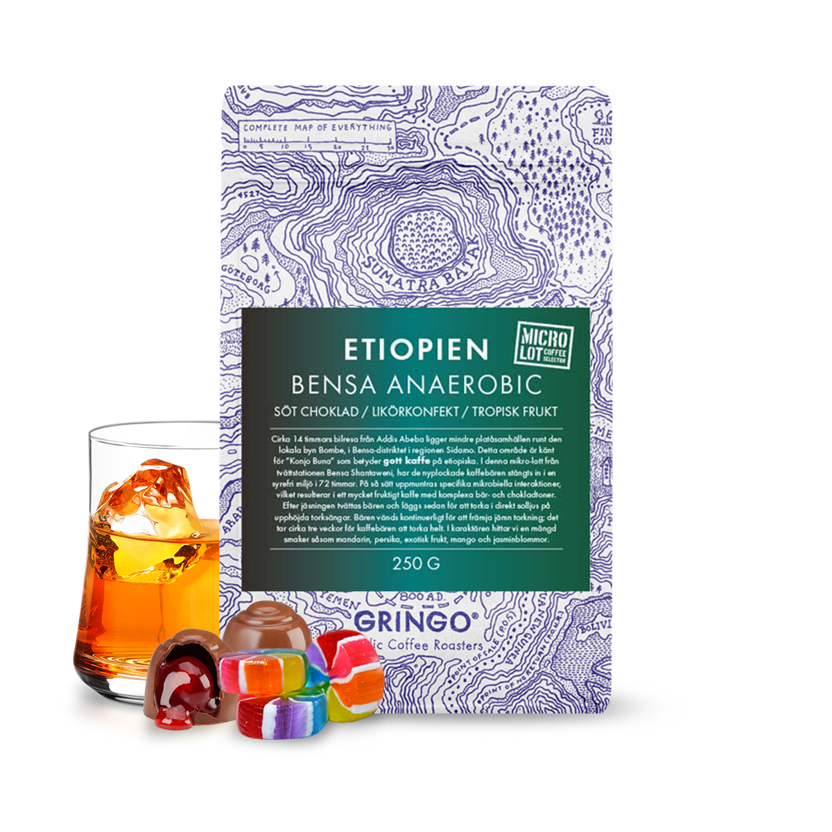 Specialty coffee Gringo Nordic Ethiopia BENSA ANAEROBIC
