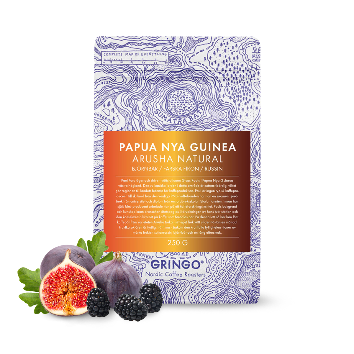 Specialty coffee Gringo Nordic Papua New Guinea ARUSHA NATURAL