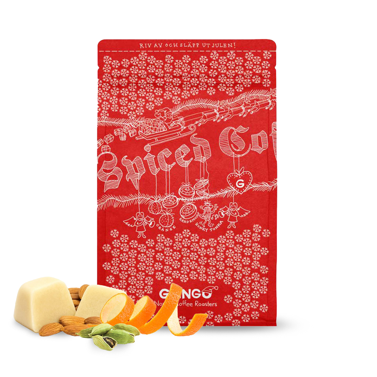 Specialty coffee Gringo Nordic CHRISTMAS SPICED Coffee - ground for filter