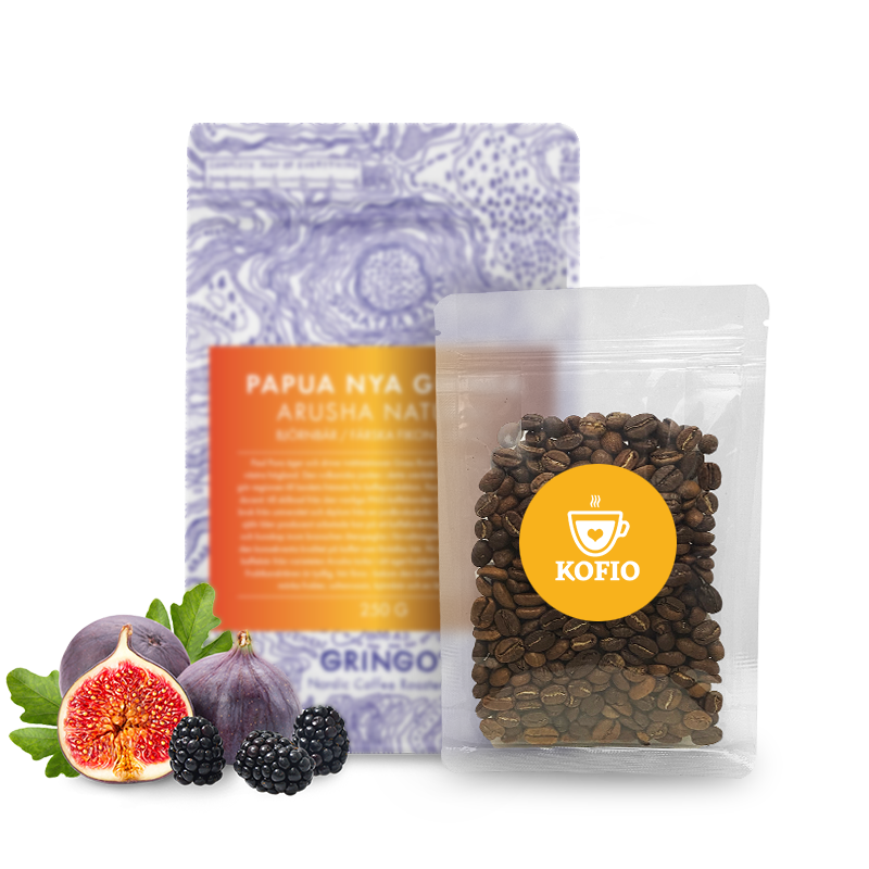 Specialty coffee Gringo Nordic Papua New Guinea ARUSHA NATURAL - sample