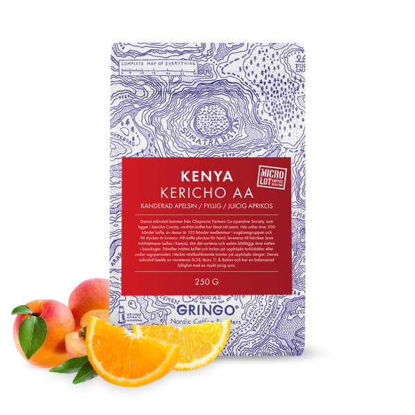 Specialty coffee Gringo Nordic Kenya KERICHO AA
