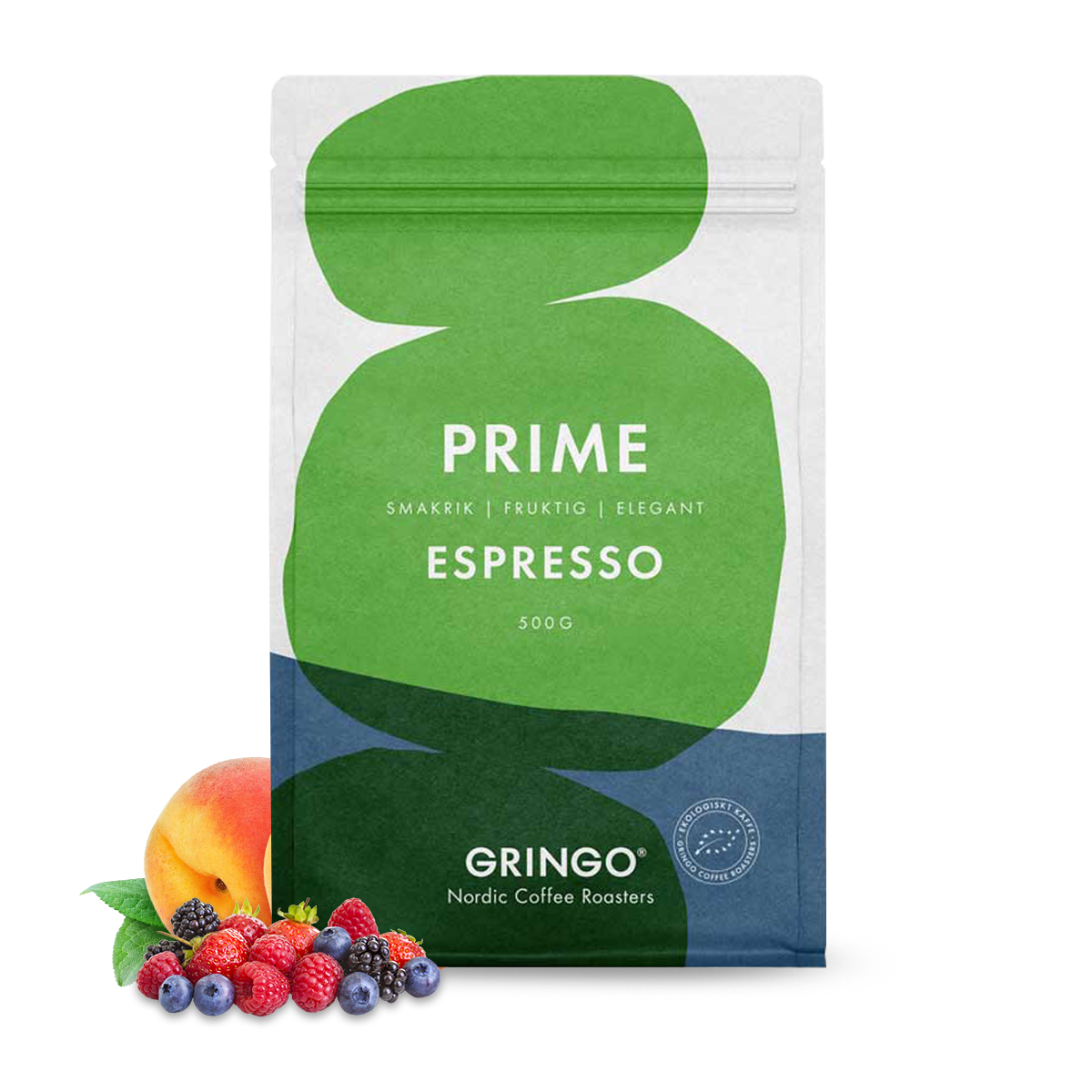Specialty coffee Gringo Nordic PRIME ESPRESSO blend - ORGANIC