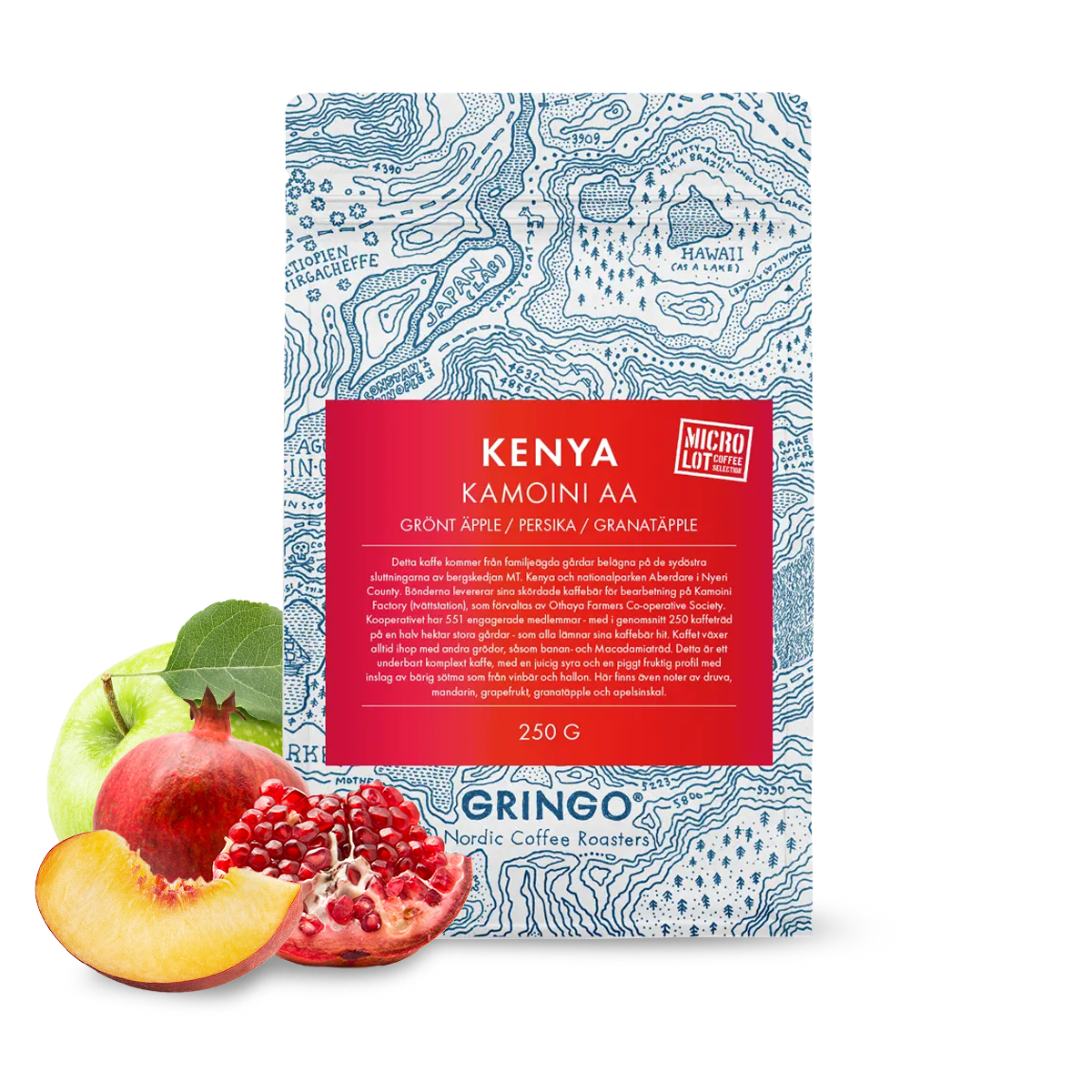 Specialty coffee Gringo Nordic Kenya KAMOINI AA