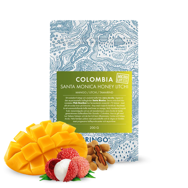 Specialty coffee Gringo Nordic Colombia SANTA MONICA HONEY LITCHI