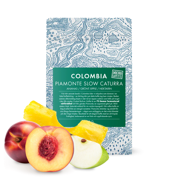 Specialty coffee Gringo Nordic Colombia PIAMONTE SLOW CATURRA