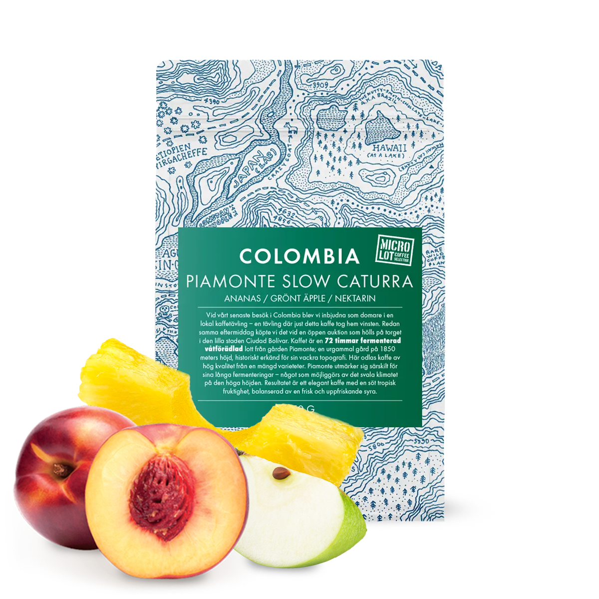 Specialty coffee Gringo Nordic Colombia PIAMONTE SLOW CATURRA