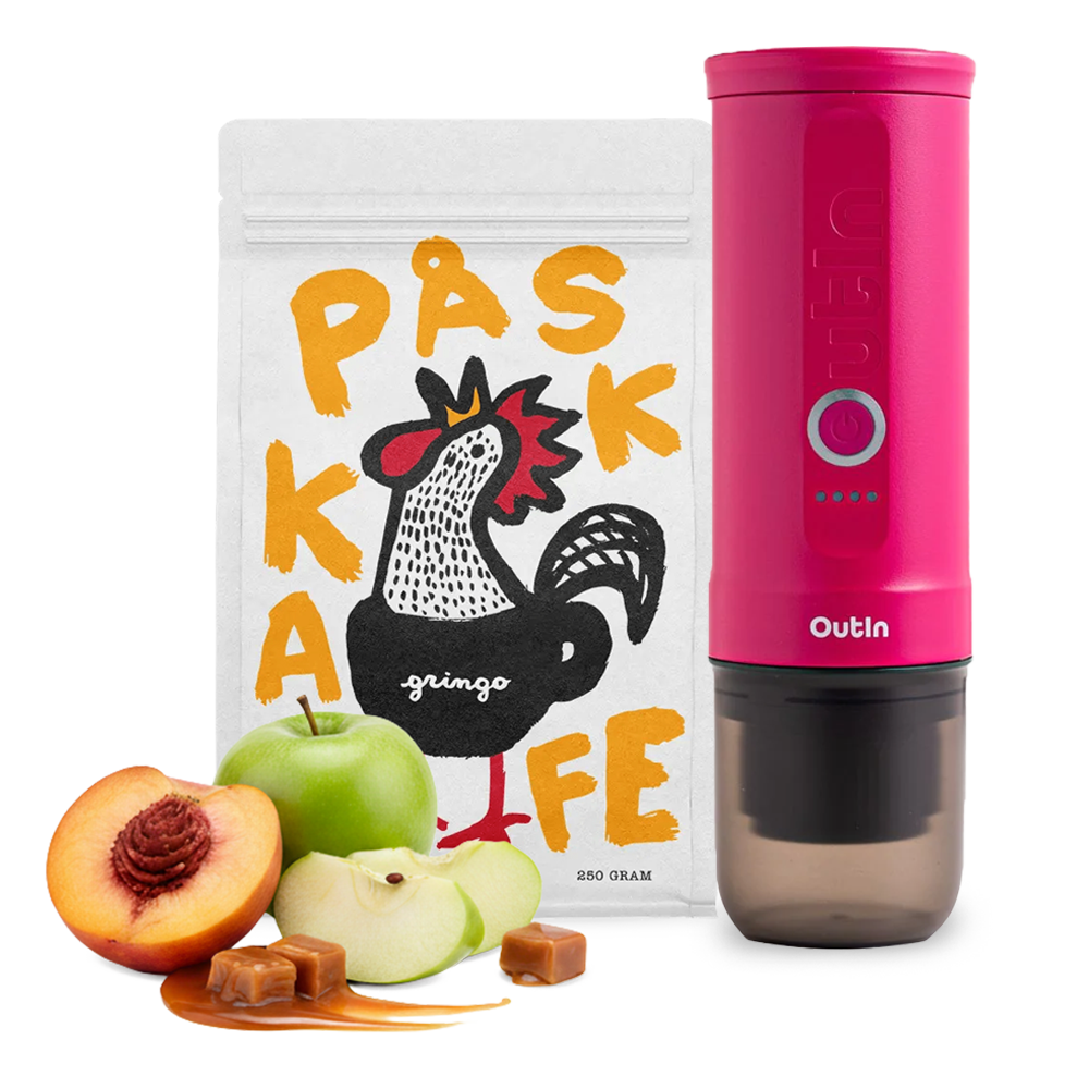 Gringo EASTER COFFEE Blend 2026 x Outin Set - Fuchsia Pink