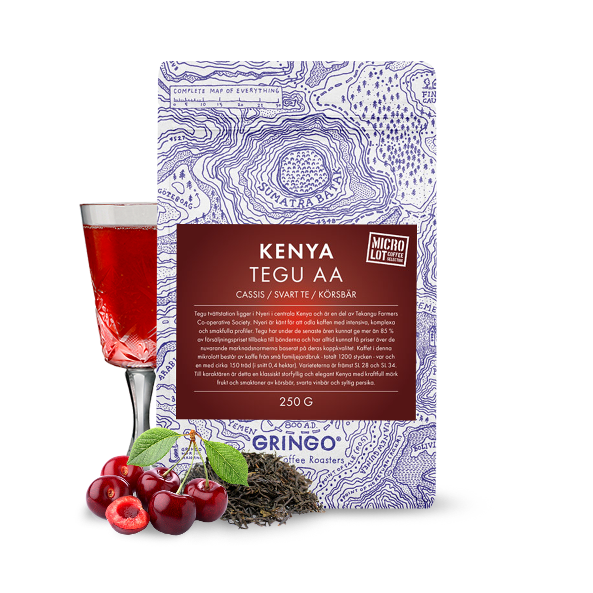 Specialty coffee Gringo Nordic Kenya TEGU AA