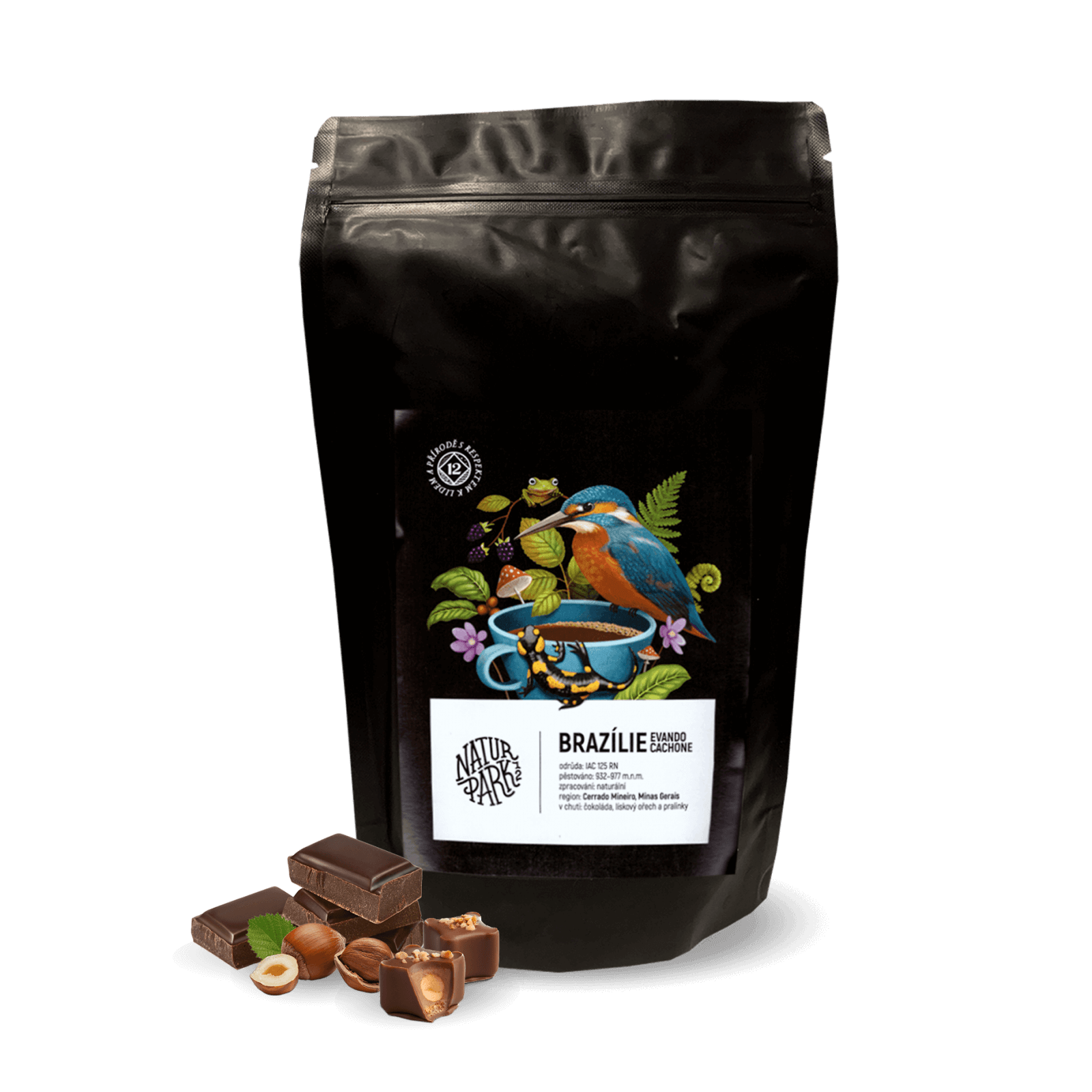 Specialty coffee Naturpark 12 Brazílie Evando Cachone