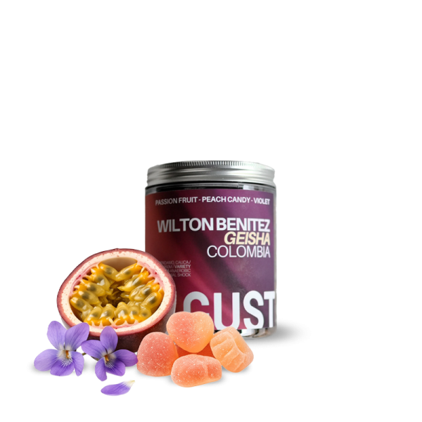 Specialty coffee Gust. Specialty Coffee Colombia WILTON BENITEZ - Geisha - 120g