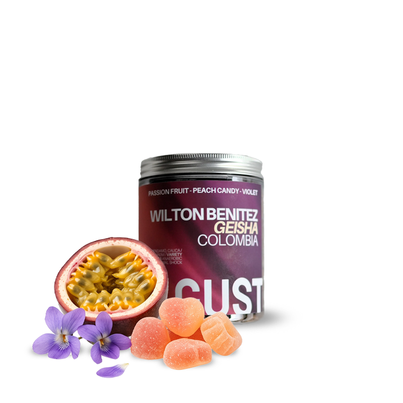 Specialty coffee Gust. Specialty Coffee Colombia WILTON BENITEZ - Geisha - 120g