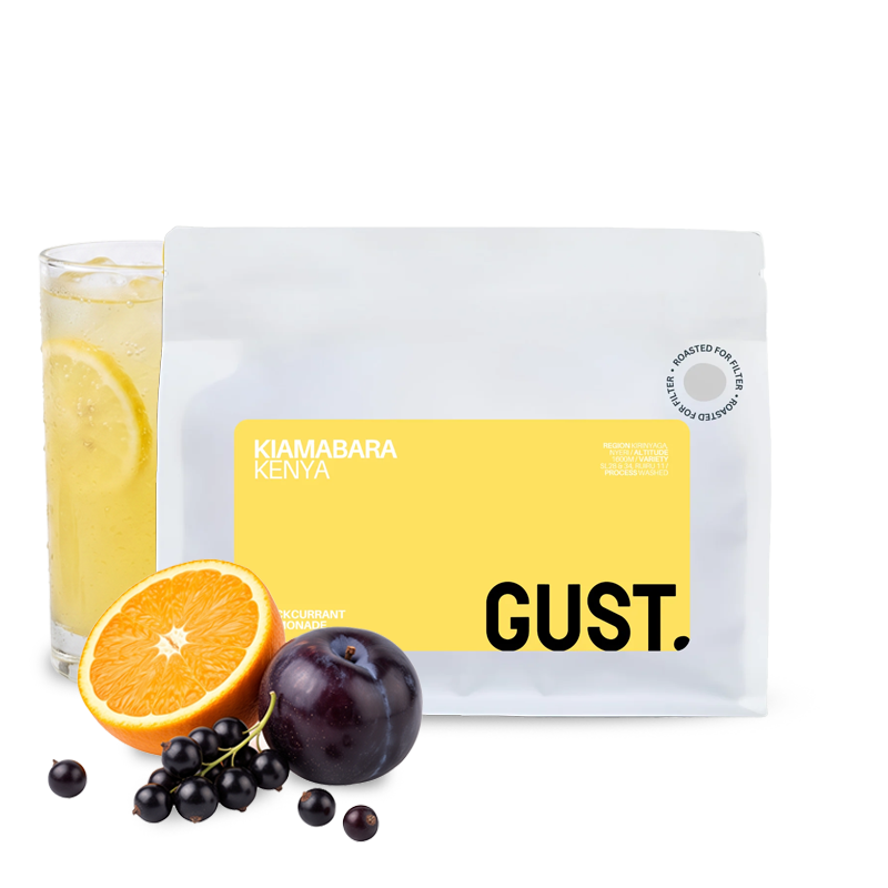 Specialty coffee Gust. Specialty Coffee Kenya KIAMABARA