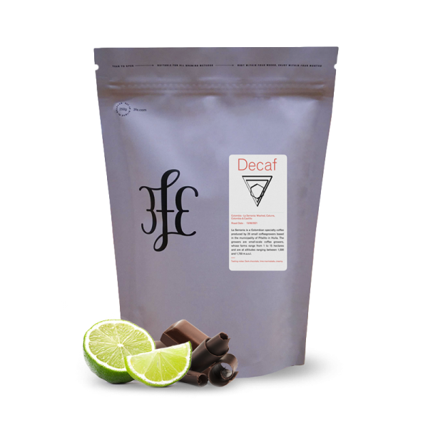 Specialty coffee 3FE Colombia LA SERRANIA - decaffeinated