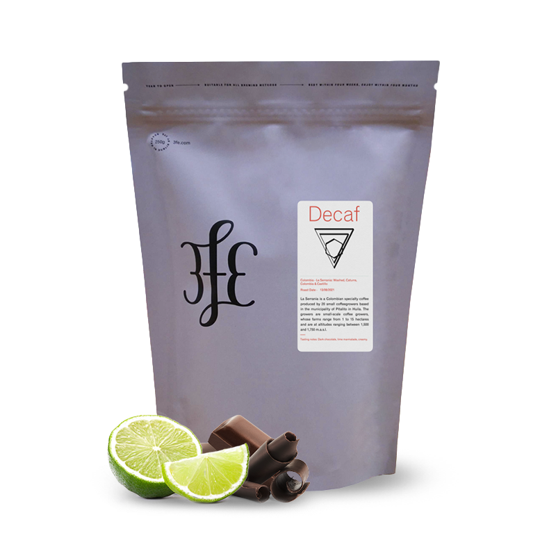 Specialty coffee 3FE Colombia LA SERRANIA - decaffeinated