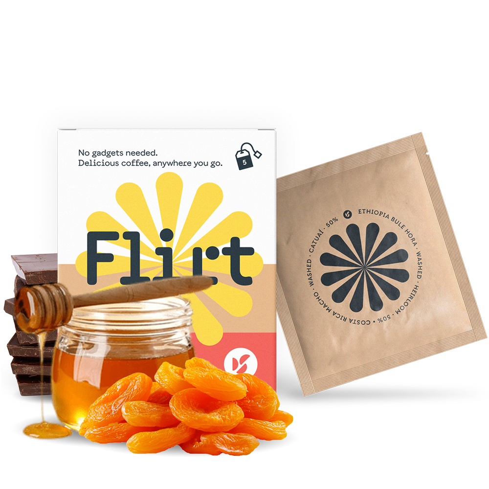 Specialty coffee Doubleshot FLIRT Blend - bags 5pcs/pack