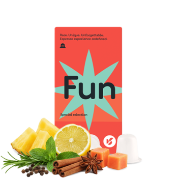 FUN capsules for Nespresso coffee machines - 10 pcs. /box - Doubleshot