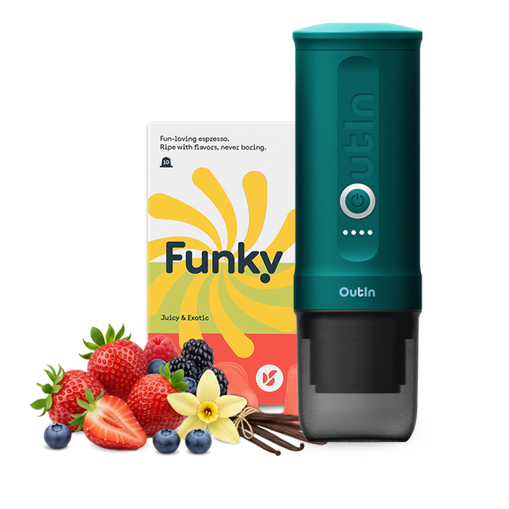 Doubleshot Funky x Outin capsule set - Teal 