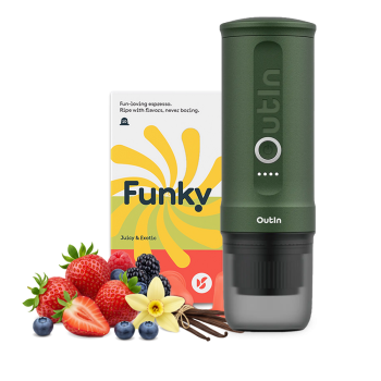 Doubleshot Funky x Outin capsule set - Forest Green