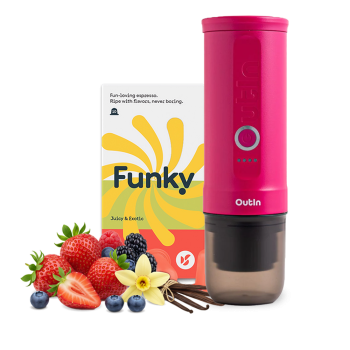Doubleshot Funky x Outin capsule set - Fuschia Pink