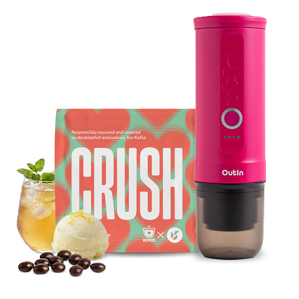 Doubleshot CRUSH x Outin Set - Fuchsia Pink 