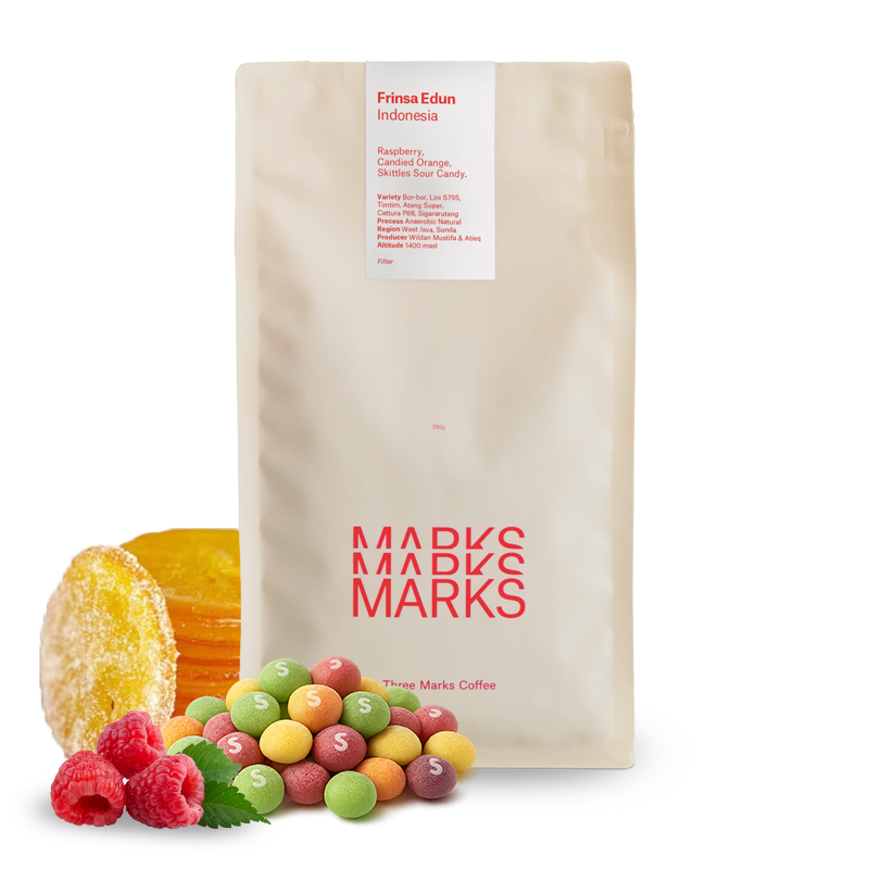 Specialty coffee Three Marks Coffee Indonesia FRINSA EDUN