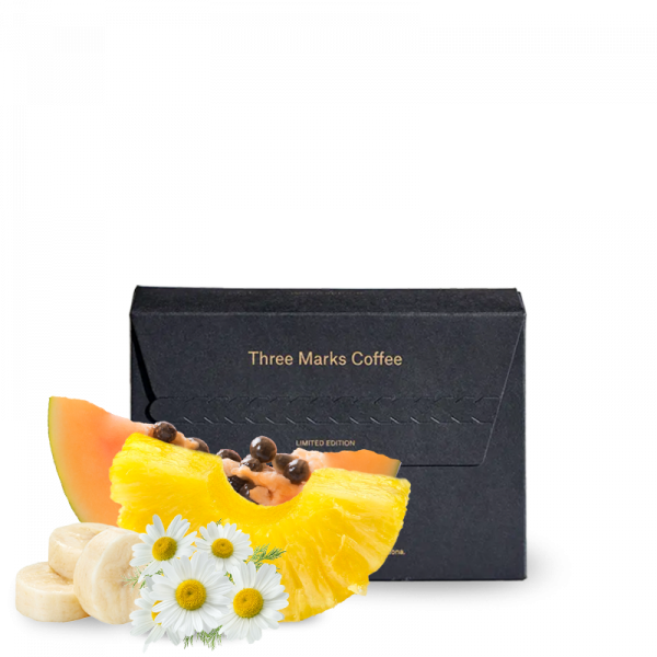 Specialty coffee Three Marks Coffee Peru MANUEL ELERA GEISHA - 125g