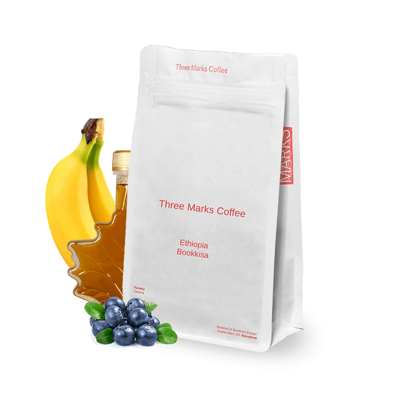 Specialty coffee Three Marks Coffee Ethiopia Bookkisa