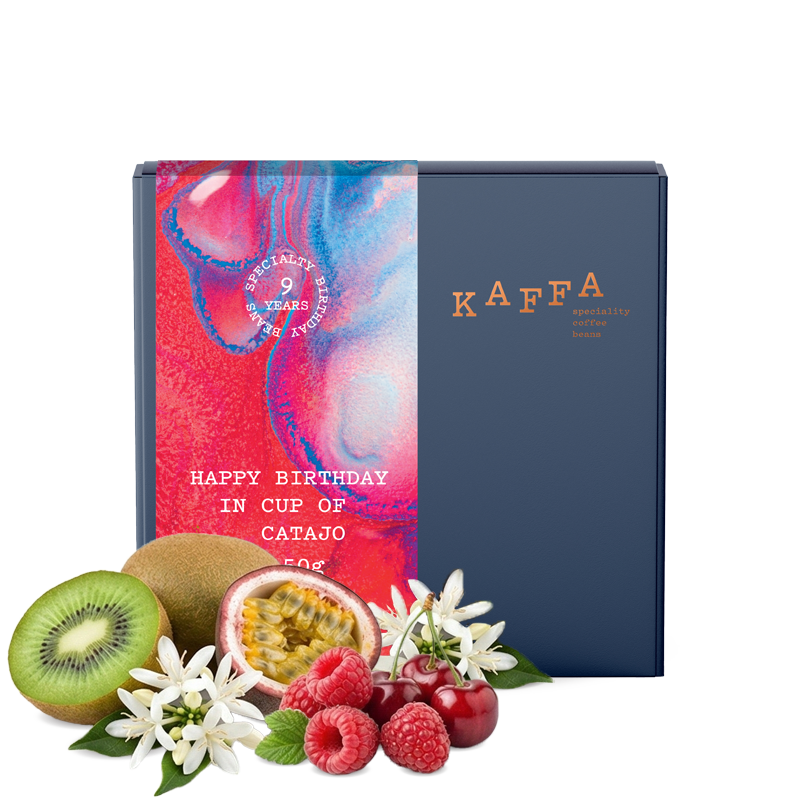 Specialty coffee Kaffa Costa Rica HAPPY BIRTHDAY IN CUP OF CATAJO - 2x150g