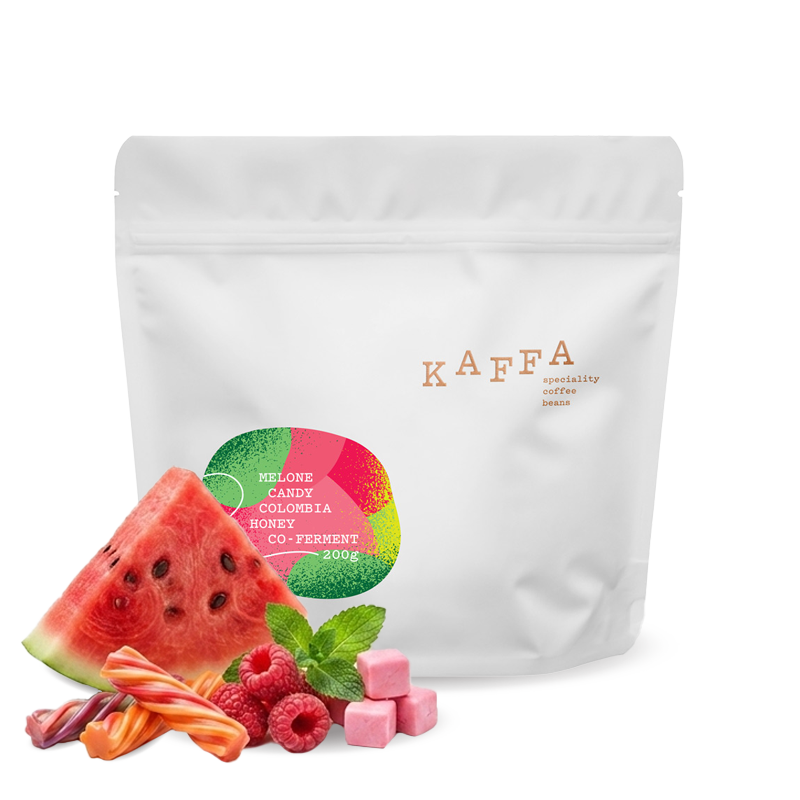 Specialty coffee Kaffa Colombia MELONE CANDY - 200g