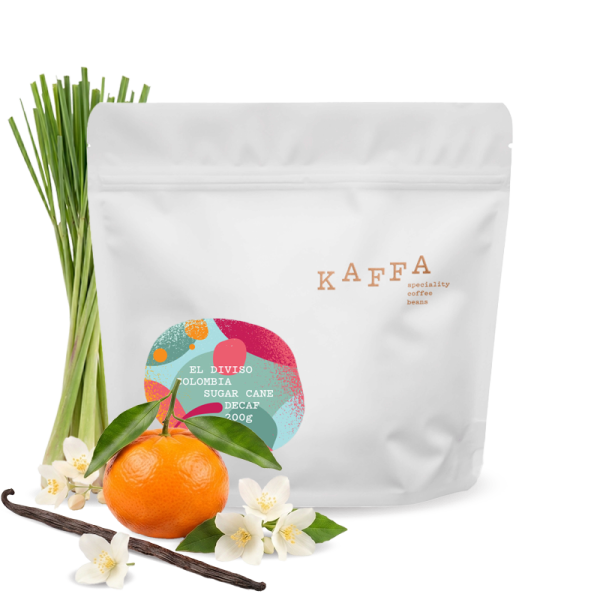 Specialty coffee Kaffa Colombia FINCA EL DIVISO DECAF - decaffeinated