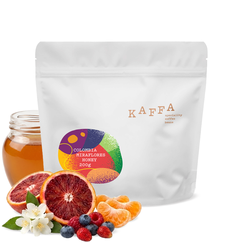 Specialty coffee Kaffa Colombia MIRAFLORES HONEY