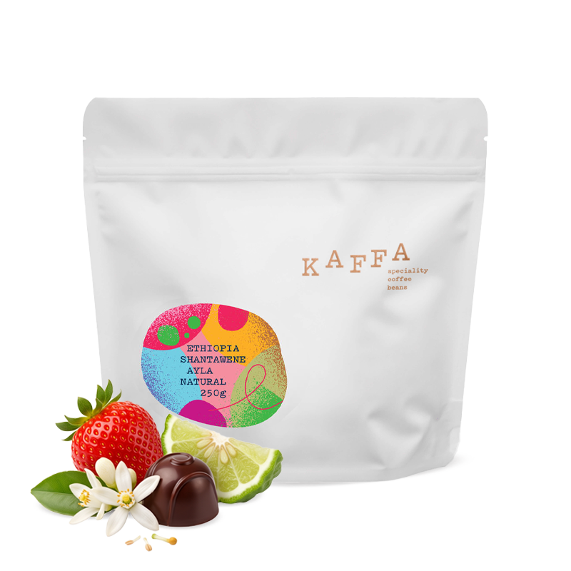 Specialty coffee Kaffa Ethiopia SHANTAWENE AYLA - espresso